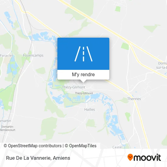 Rue De La Vannerie plan