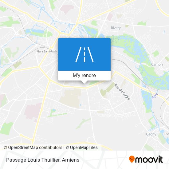 Passage Louis Thuillier plan