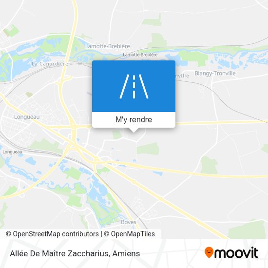 Allée De Maître Zaccharius plan