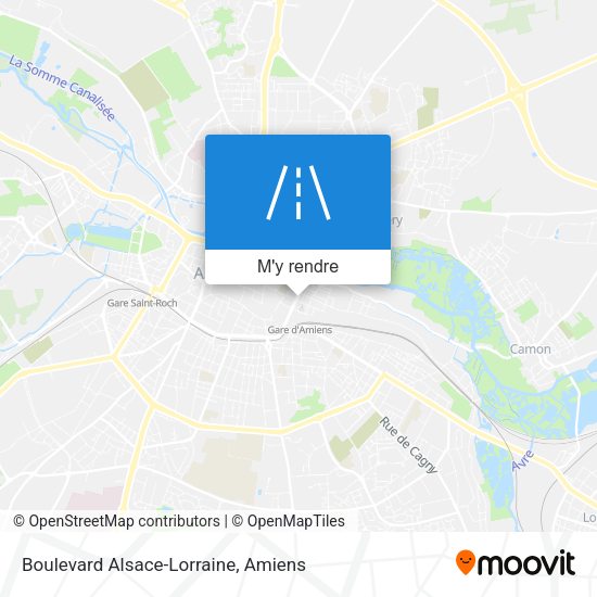 Boulevard Alsace-Lorraine plan