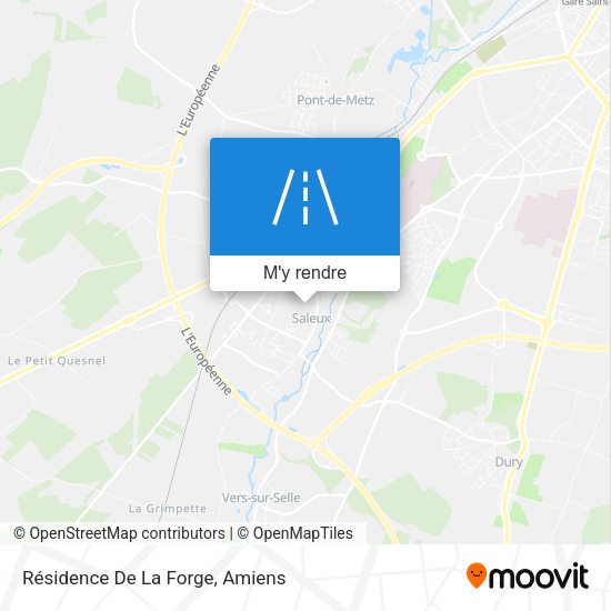 Résidence De La Forge plan