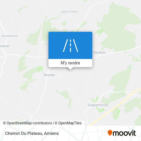 Chemin Du Plateau plan