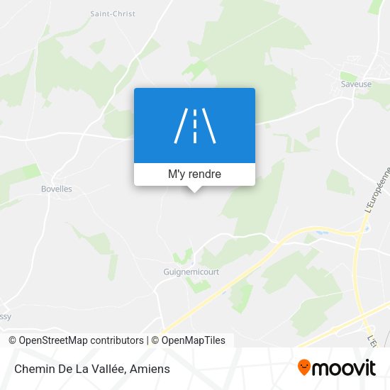 Chemin De La Vallée plan