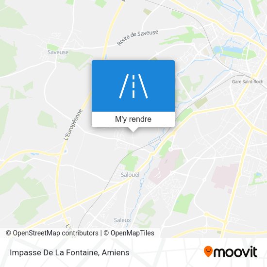 Impasse De La Fontaine plan