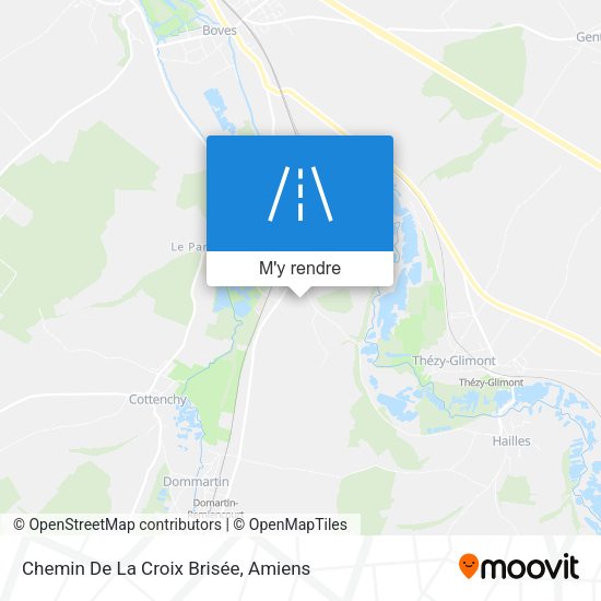 Chemin De La Croix Brisée plan