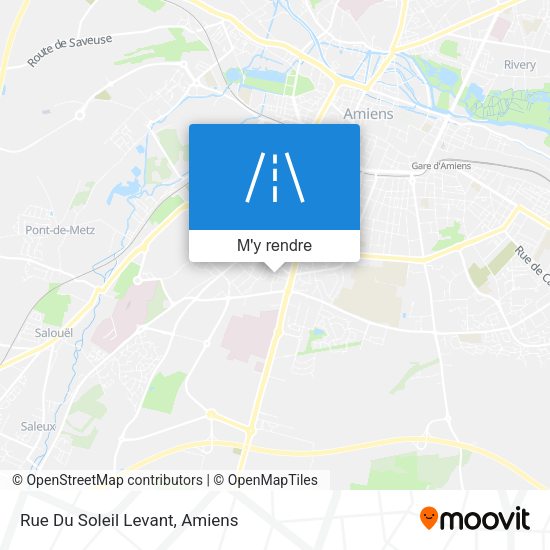 Rue Du Soleil Levant plan