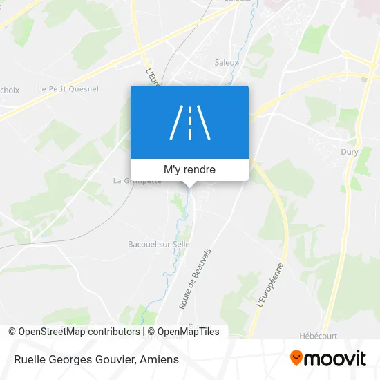 Ruelle Georges Gouvier plan