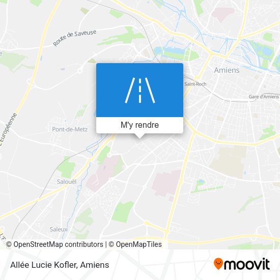 Allée Lucie Kofler plan