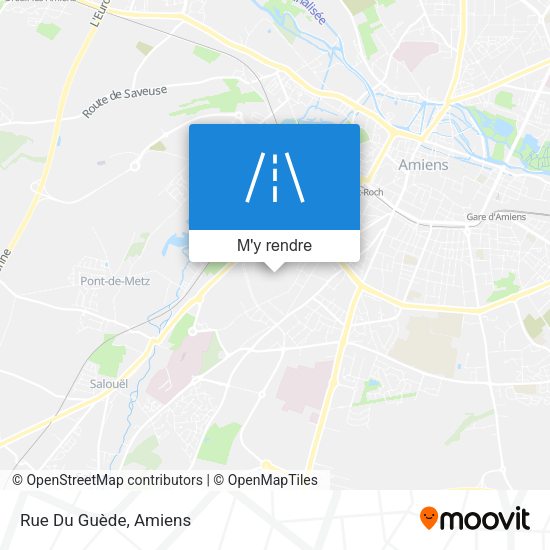 Rue Du Guède plan