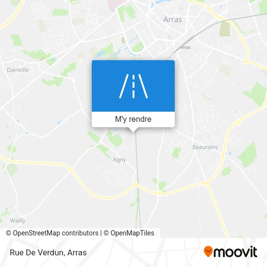 Rue De Verdun plan