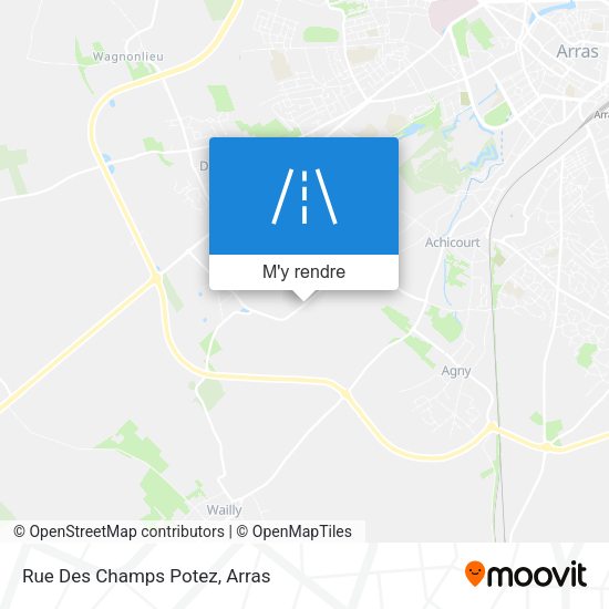 Rue Des Champs Potez plan