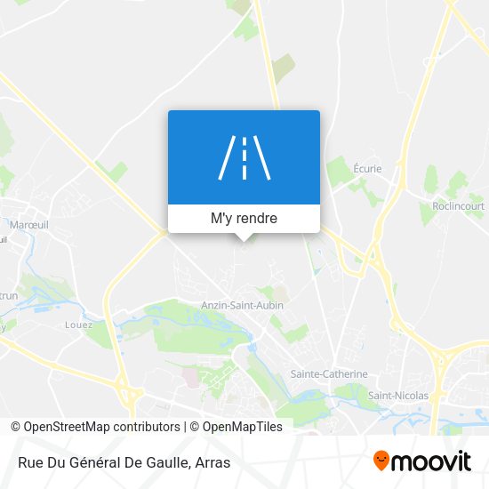 Rue Du Général De Gaulle plan