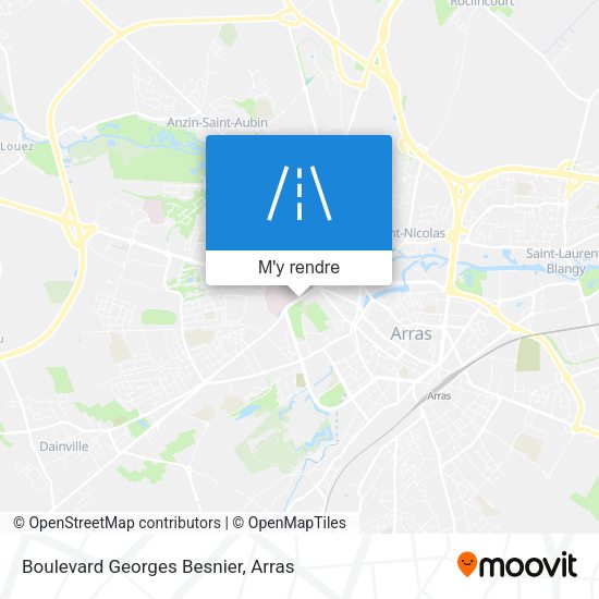 Boulevard Georges Besnier plan