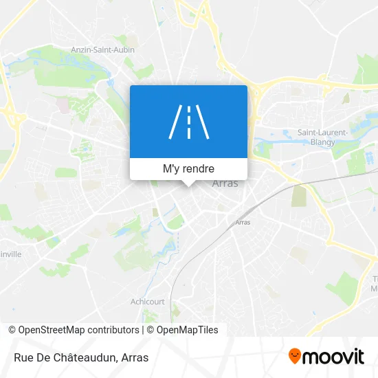 Rue De Châteaudun plan