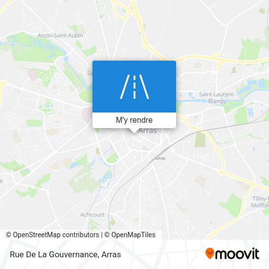 Rue De La Gouvernance plan