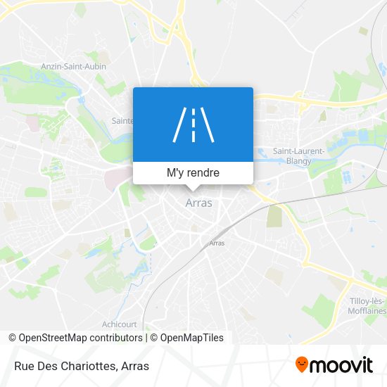 Rue Des Chariottes plan