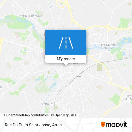 Rue Du Puits Saint-Josse plan