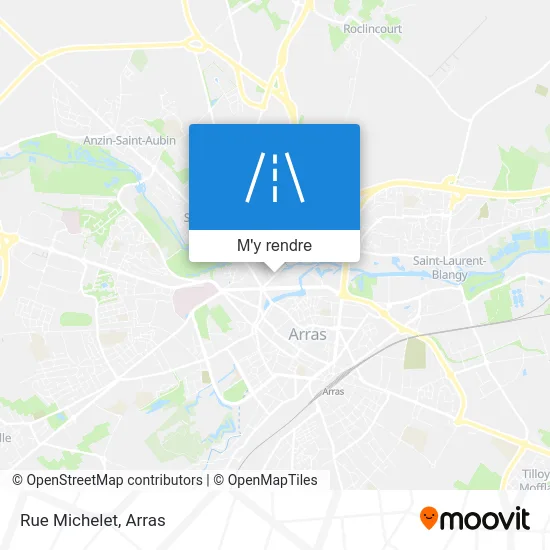 Rue Michelet plan