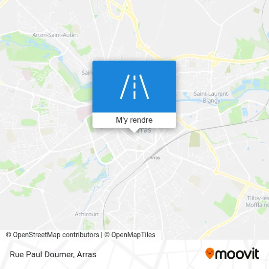 Rue Paul Doumer plan