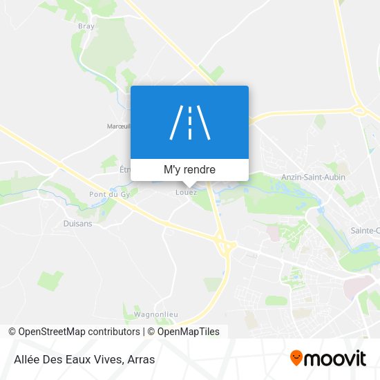Allée Des Eaux Vives plan