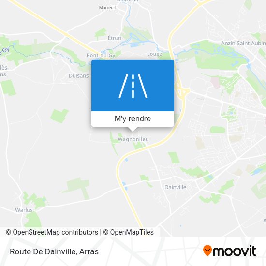 Route De Dainville plan