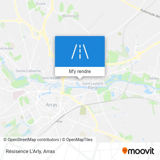 Résisence L'Arly plan