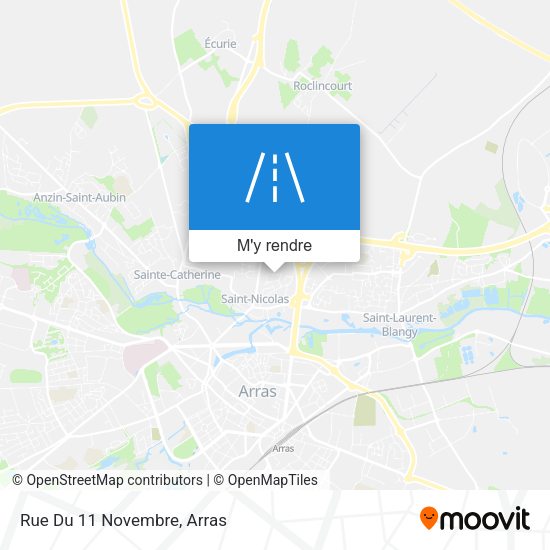 Rue Du 11 Novembre plan