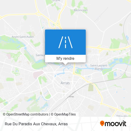Rue Du Paradis Aux Chevaux plan