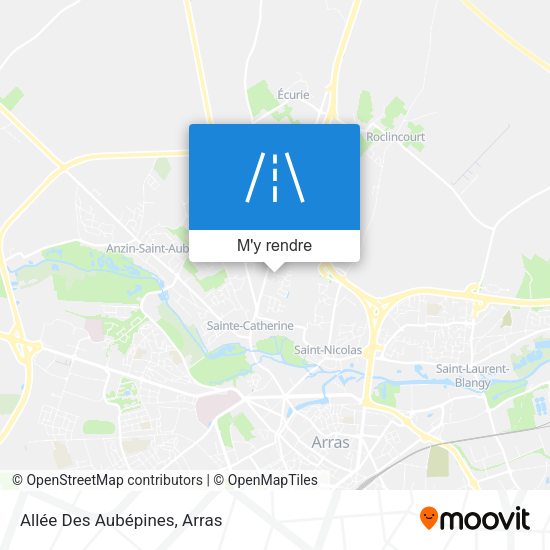 Allée Des Aubépines plan