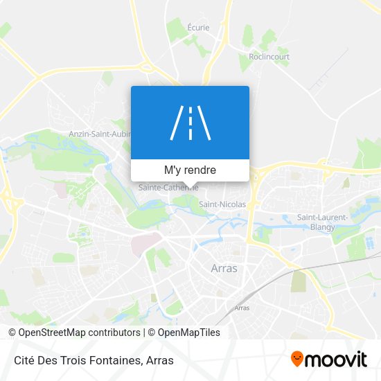 Cité Des Trois Fontaines plan