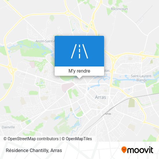 Résidence Chantilly plan