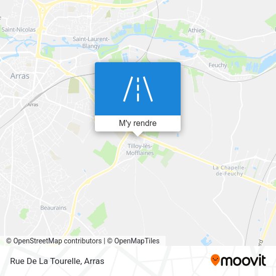 Rue De La Tourelle plan
