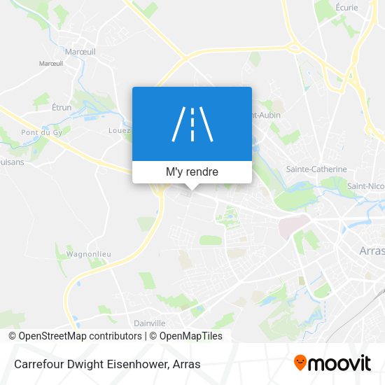 Carrefour Dwight Eisenhower plan