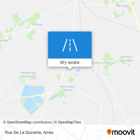 Rue De La Sucrerie plan