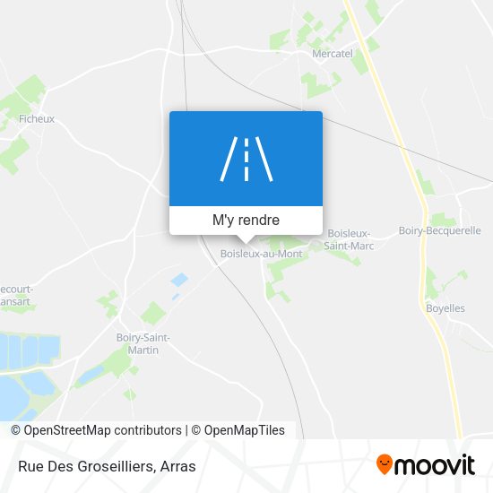 Rue Des Groseilliers plan
