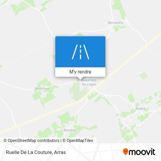 Ruelle De La Couture plan