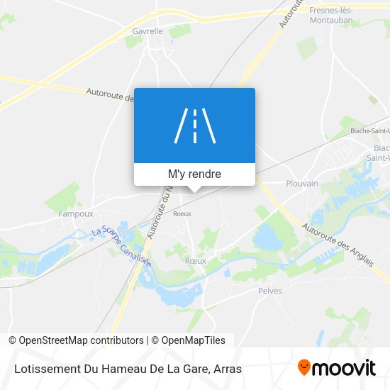 Lotissement Du Hameau De La Gare plan