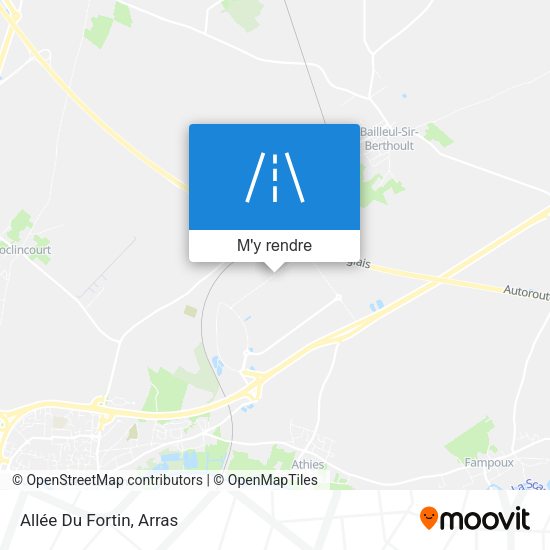 Allée Du Fortin plan