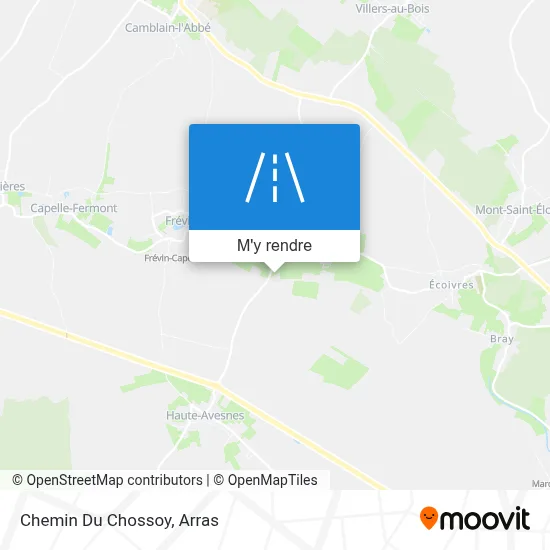 Chemin Du Chossoy plan