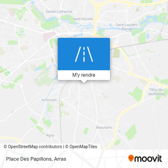 Place Des Papillons plan