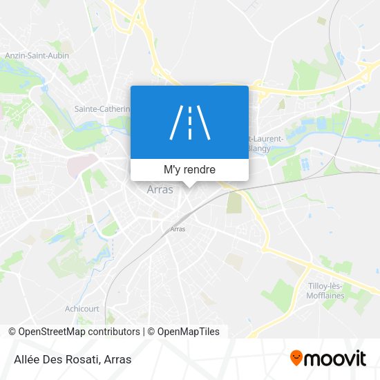 Allée Des Rosati plan