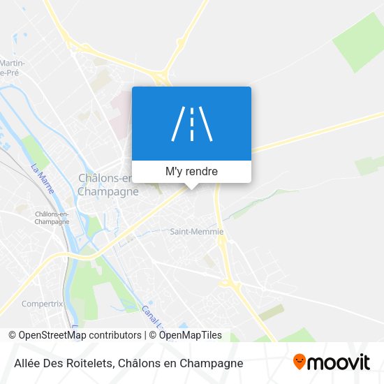 Allée Des Roitelets plan