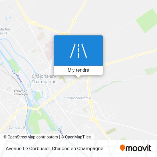 Avenue Le Corbusier plan