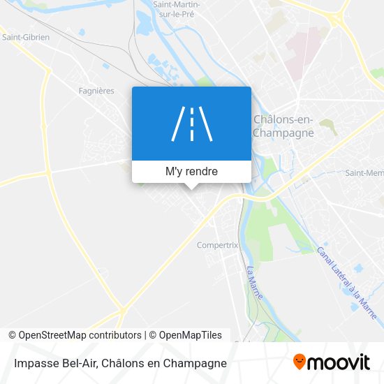 Impasse Bel-Air plan