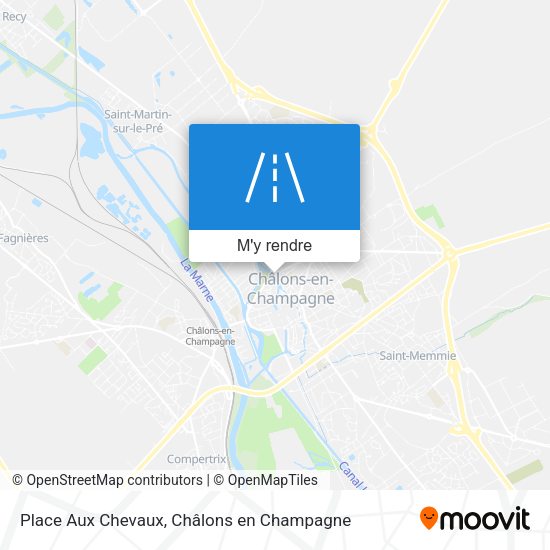 Place Aux Chevaux plan
