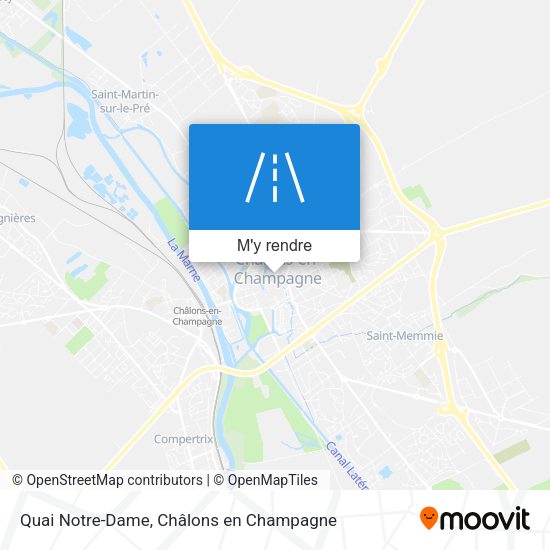 Quai Notre-Dame plan