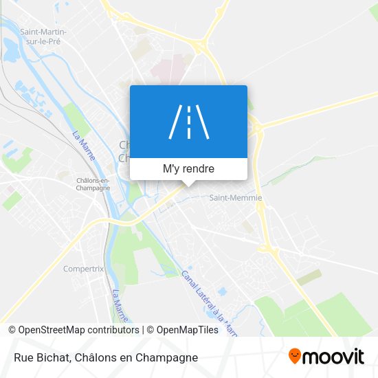 Rue Bichat plan