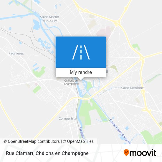 Rue Clamart plan