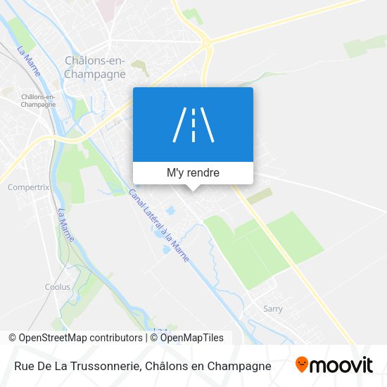 Rue De La Trussonnerie plan
