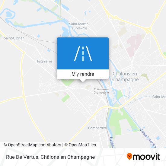 Rue De Vertus plan